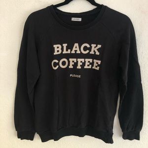 Black Pullover Sweatshirt from Pull & Bear
